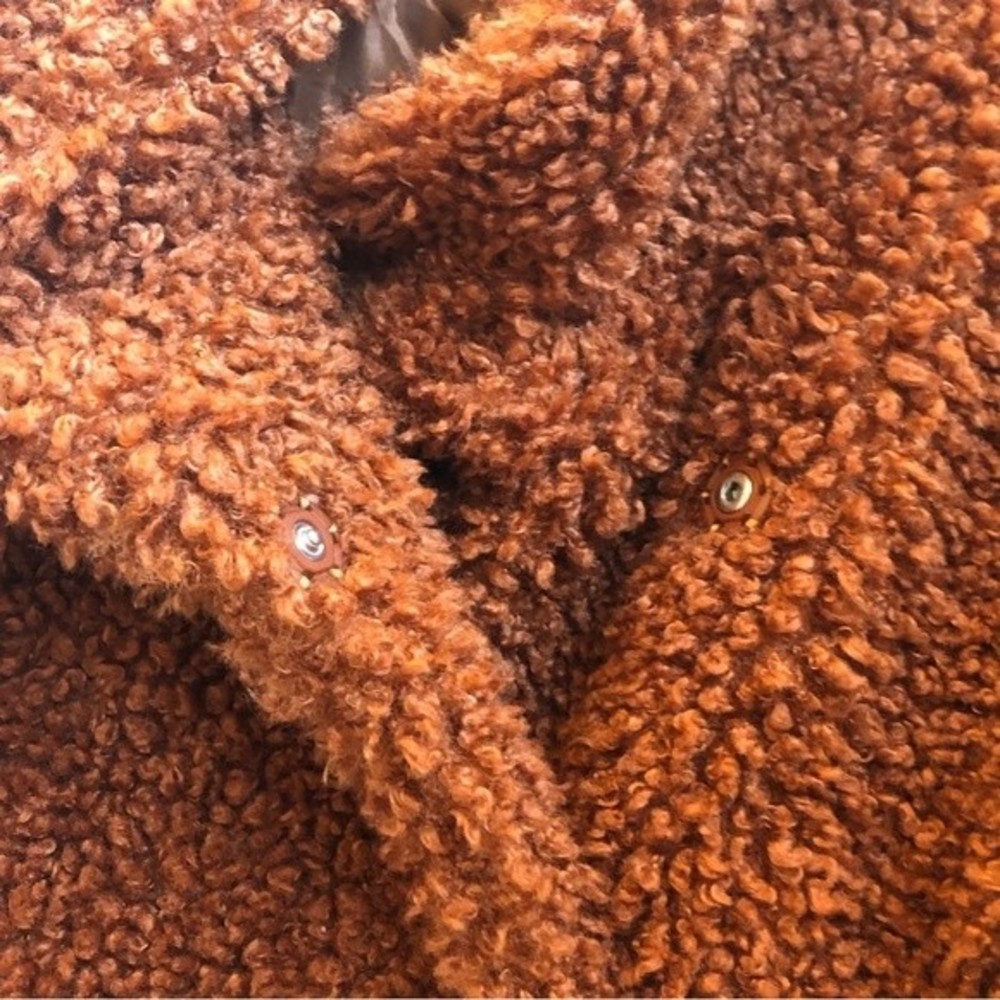 Lulu's Rust Teddy Jacket - Picture 6 of 9